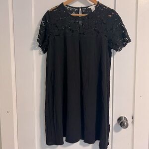 Black summer dress
